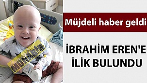 İbrahim Eren’e uygun ilik bulundu