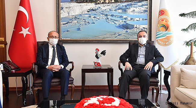 İçişleri Bakan Yardımcısı Çataklı, Denizli’nin virüsle mücadelesi hakkında bilgi aldı