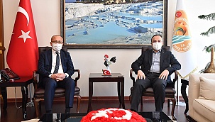 İçişleri Bakan Yardımcısı Çataklı, Denizli’nin virüsle mücadelesi hakkında bilgi aldı
