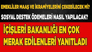 İçişleri Bakanlığı tam kapanmada merak edilenleri açıkladı