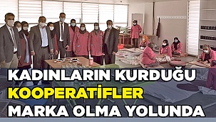Kadınların kurduğu kooperatifler marka olma yolunda