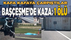 Kamyonetin çarpması sonucu araçtan fırlayan sürücü hayatını kaybetti