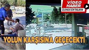 Karşıdan karşıya geçmek isterken otomobil çarptı