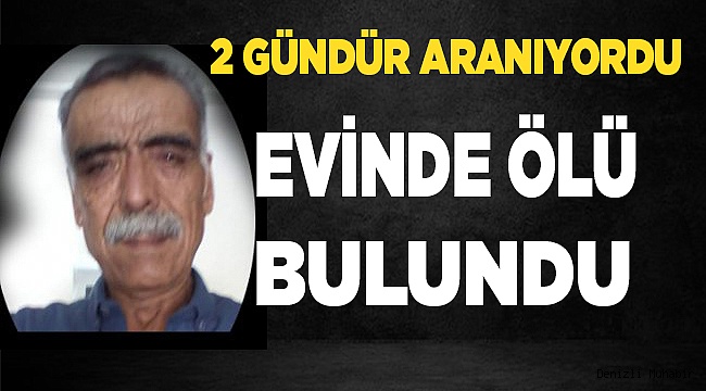 Kendini asmış olarak bulundu