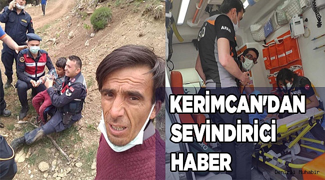 Kerimcan'dan sevindirici haber
