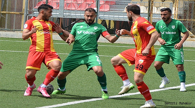 Kızılcabölükspor ligin son maçında kaybetti