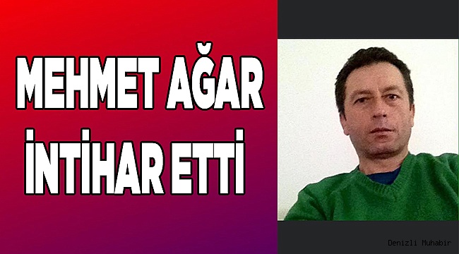 Mehmet Ağar, Saraköy'deki evinde intihar etti