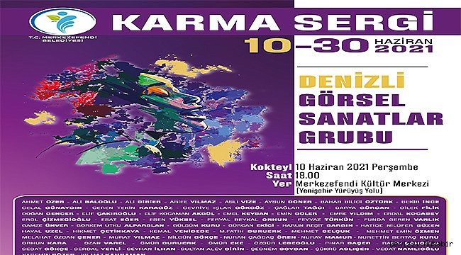 MERKEZEFENDİ BELEDİYESİ’NDEN KARMA SERGİ