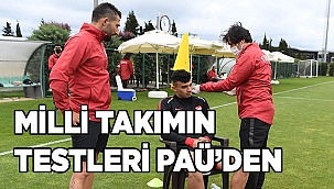Milli Takımın Testleri PAÜ’den