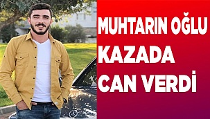 Motosikletiyle gezintiye çıkan genç kazada can verdi
