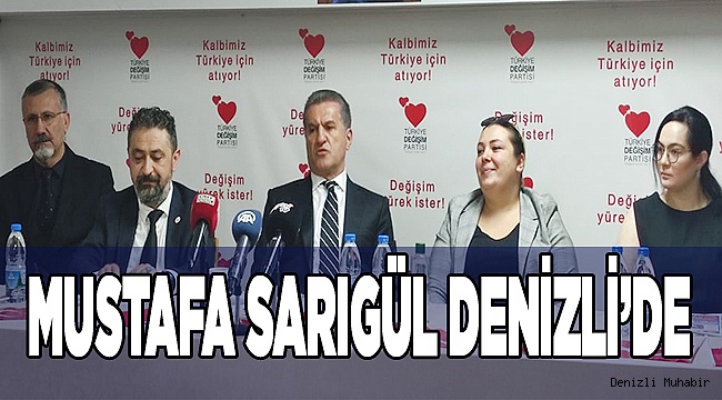Mustafa Sarıgül, Saide Zorlu'nun cenaze töreni dolayısıyla Denizli'de