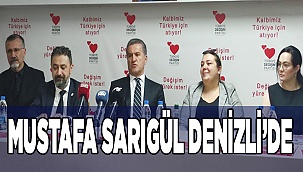 Mustafa Sarıgül, Saide Zorlu'nun cenaze töreni dolayısıyla Denizli'de