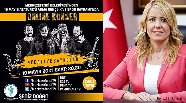 Necati ve Saykolar’dan Denizli’de 19 Mayıs konseri