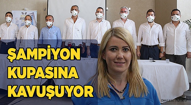 ŞAMPİYON KUPASINA KAVUŞUYOR