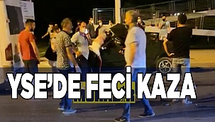 Sürücü ön camdan dışarı çıktı
