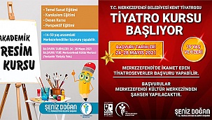Tiyatro ve akademik resim kursu kayıtları başladı