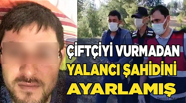 Tütün eken çiftçiye pusu kurdu, yakalanmamak için yalancı şahit tuttu