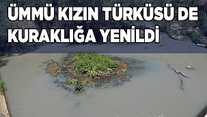 Ümmü kızın türküsü de kuraklığa yenildi