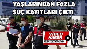 Yaşından fazla suç kaydı bulunan genç hırsızlar tutuklandı