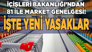 Yeni yasaklar, 7 Mayıs Cuma günü başlıyor