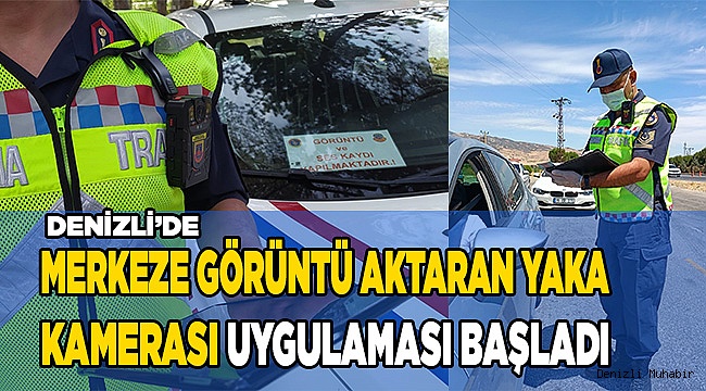 Anında merkeze görüntü aktaran yaka kamerası uygulamasına başlanıldı