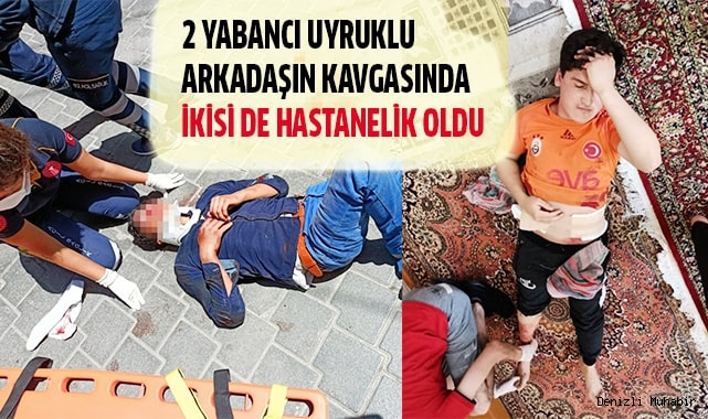 Arkadaşını bıçakladı, çatıdan yere düştü ağır yaralandı