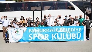 BAŞKAN ÖRKİ BASKETBOLCULARI ŞAMPİYONLUĞA UĞURLADI