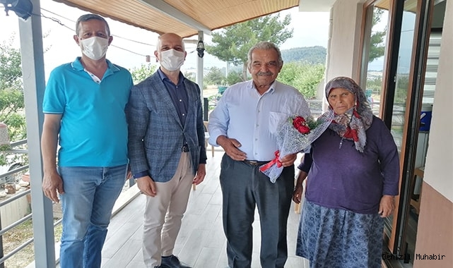 Başkan Özbaş’tan şehit babalarına Babalar Günü ziyareti