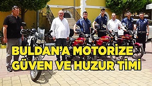 Buldan Belediyesi Motorize Güven ve Huzur Timi kurdu