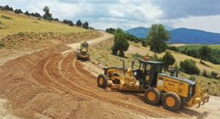 Büyükşehirden yeni sezonda 450 kilometre asfalt  