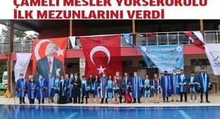 Çameli Meslek Yüksekokulu ilk mezunlarını verdi