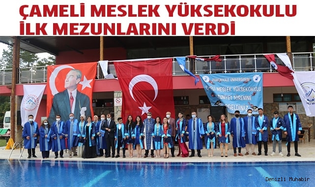 Çameli Meslek Yüksekokulu ilk mezunlarını verdi