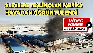 Cayır cayır yandı