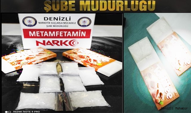 Çikolata kutularından uyuşturucu çıktı