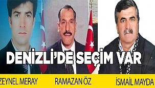 Denizli’de seçim var