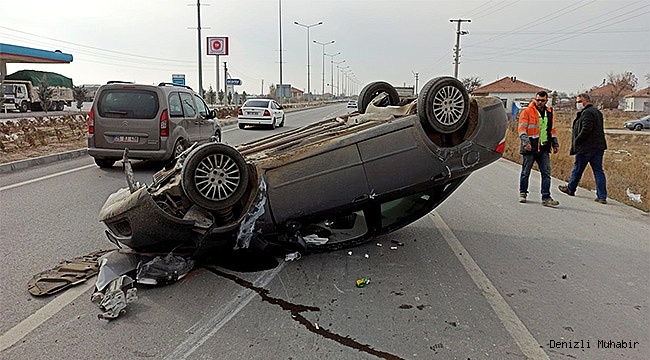 Denizli’de son 1 haftada 121 trafik kazası meydana geldi