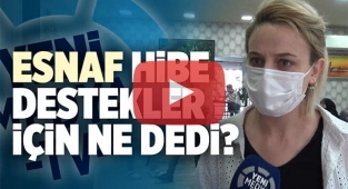 Denizli esnafı, hibe destekleri için şunları söyledi