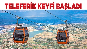 Denizli Teleferik açıldı