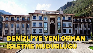 Denizli’ye yeni Orman İşletme Müdürlüğü kurulacak