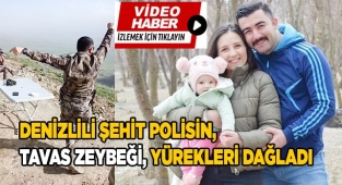Denizlili şehit polisin, günler öncesinden çektiği Tavas Zeybeği, yürekleri dağladı