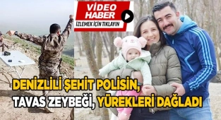 Denizlili şehit polisin, günler öncesinden çektiği Tavas Zeybeği, yürekleri dağladı