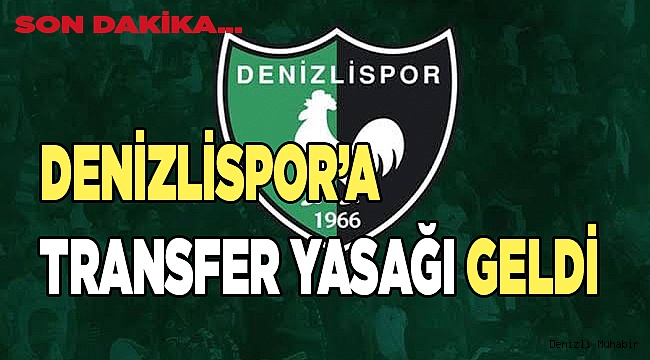 DENİZLİSPOR'A KONGRE ÖNCESİ BÜYÜK ŞOK