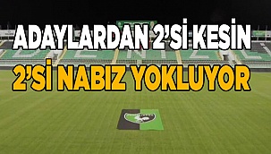 Denizlispor’da başkan adayların ikisi kesin ikisi ise nabız yokluyor