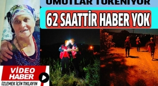 Engelli yaşlı kadından 62 saattir haber alınamıyor