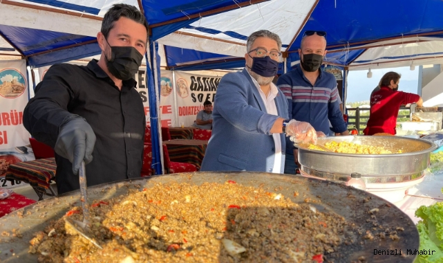 Gaziantep lezzet günleri Cinkaya Sosyete Pazarında başladı