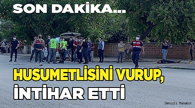Husumetlisini vurup,  intihar etti
