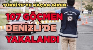 İran, Suriye, Pakistan ve Afganistan uyruklu 107 kişi yakalandı