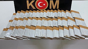 Kaçak tütünleri klozetlere sakladıkları ortaya çıktı