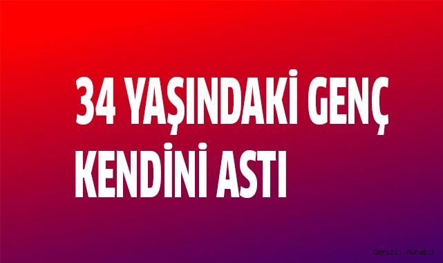 Kendini ağaca asarak intihar etti