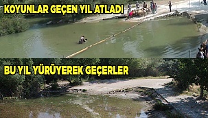 Kuraklık 8 asırlık 'Sudan koyun atlatma şenliğini' de vurdu